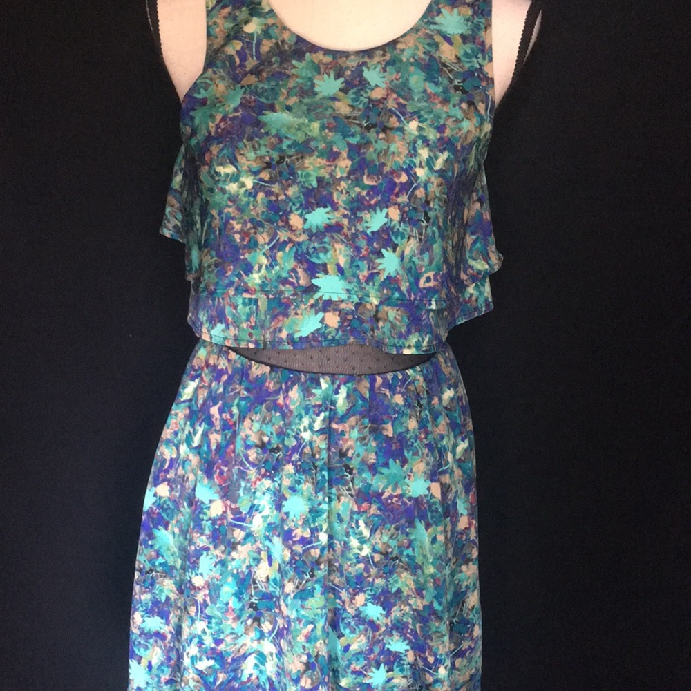 Princess Vera Wang Tiered Top Dress